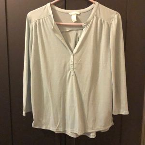 3/4 sleeve blouse